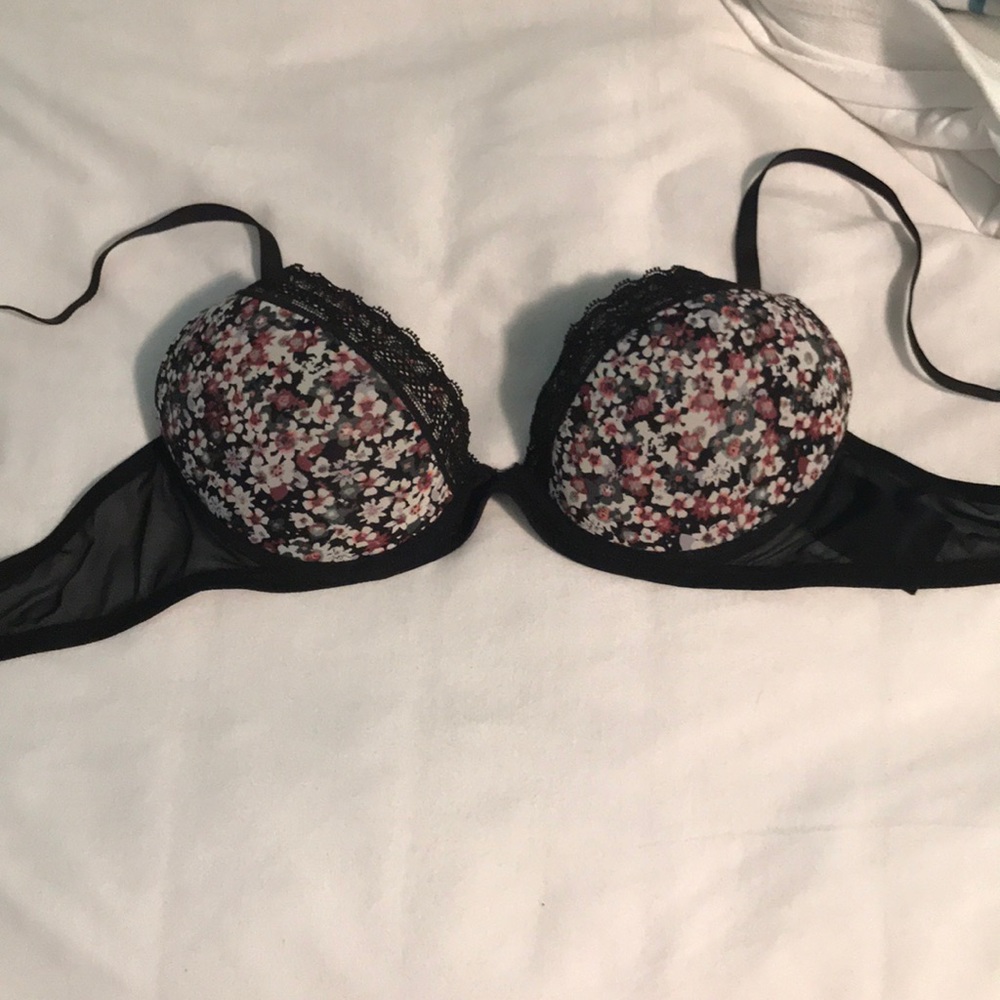 Floral bra